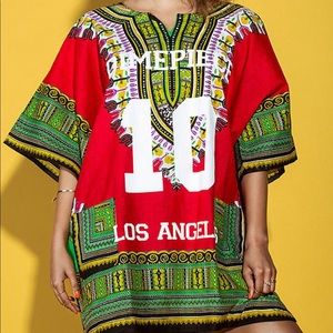 Dimepiece Dashiki Dress